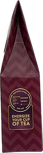 Tree Moringa Energy Tea - Vanilla Oolong G , Organic Certified, Non-GMO, 16 Count (Pack of 10)