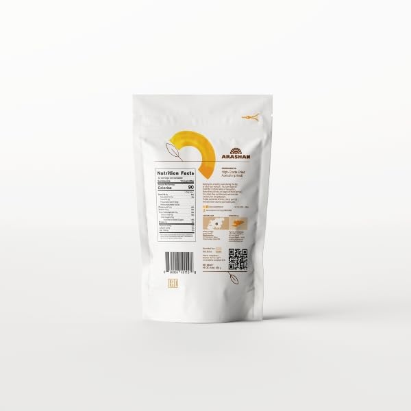 Arashan Natural Black Dried Apricots From Kyrgyzstan, 1Lb - Unsulphured, Sun-Dried, No-Added Sugar, Sweet And Tangy, Ideal For Snacking, Baking, And Nutritious Trail Mixes