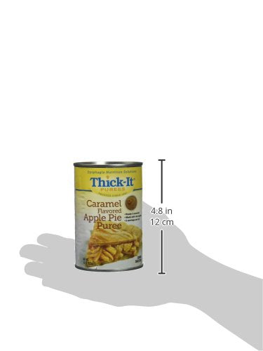 Thick-It Purees Caramel Flavored Apple Pie, 15 oz Can (Pack of 1), Single