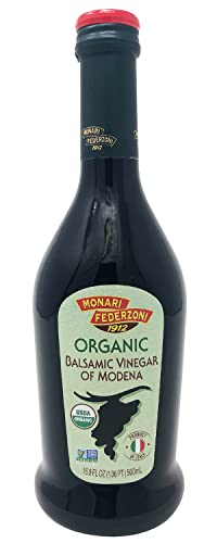 Monari Federzoni Usda Organic Balsamic Vinegar Of Modena Product Of Italy 16.9 Oz