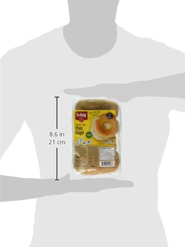 Schar Gluten Free Plain Bagels, 14.1 Ounce