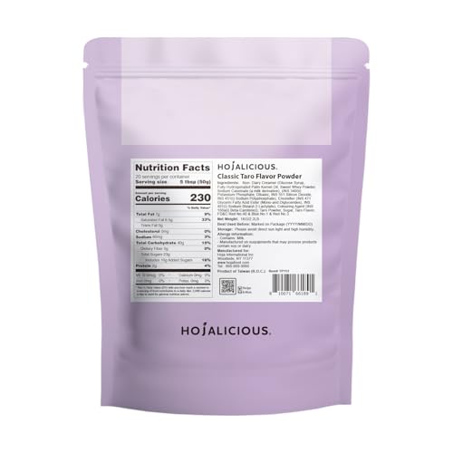 Hojalicious - Milk Tea Powder Mix (2.2Lb, Taro)