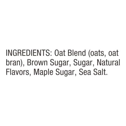 Bobs Red Mill Instant Oatmeal  Maple Brown Sugar  6 Packets Total  Non-GMO  Gluten Free  Whole Grain