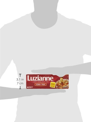 Luzianne Unsweetened Iced Tea Bags, Family Size, 24Ct Box (Pack Of 1)