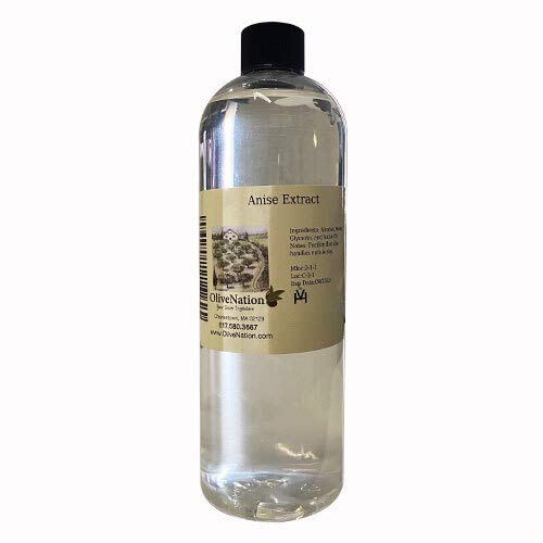 OLIVENATION Star Anise Flavor Extract - Vegan, Gluten Free, Kosher - 16 Fl Oz