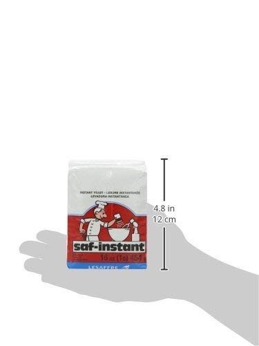Saf Instant Yeast, 1 Pound Pouch (2-Pack)