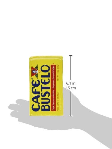 Caf   Bustelo Coffee, Espresso Ground Coffee Brick, 10 Ounces, 4 Count