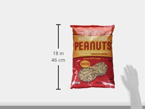 Hoody's In-Shell Classic Roast Peanuts, Salted, 80 Ounce - 5 Pounds of Delicious Snack Nuts