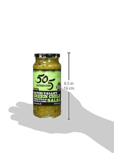 505 Southwestern, Salsa Hatch Valley Green Chile Medium, 16 Oz