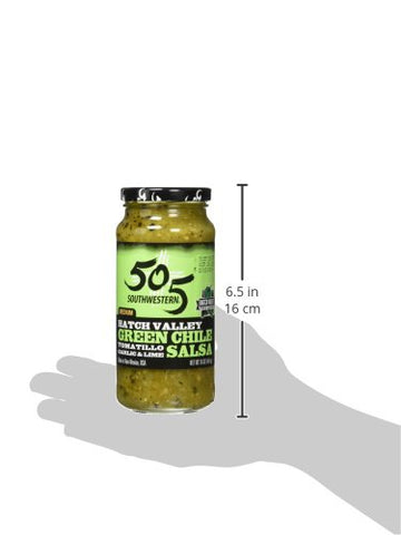 505 Southwestern, Salsa Hatch Valley Green Chile Medium, 16 Oz