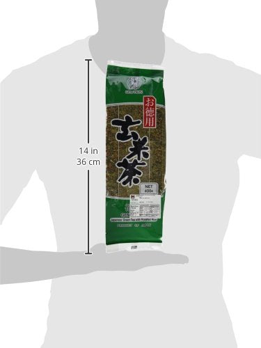 Ujinotsuyu GenmaiCha Green Tea with Roasted Rice, 400g (14.1oz), Model SYNCHKG016766