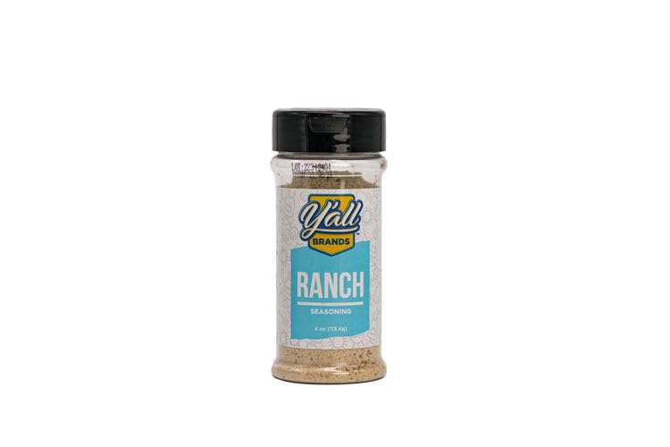 Y'all Ranch Seasoning, Premium Quality Barbeque Spices and Seasoning Blends, All-Natural Gluten-Free Easy and Delicious Seasonin
