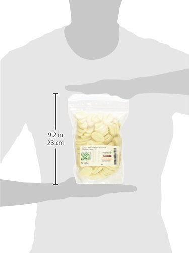 Valrhona 4660 Ivoire Feve 35% White Baking Chocolates from OliveNation, Rich Wafers for Baking & Melting - 1 lb