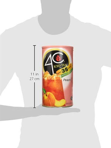 4C Iced Tea Mix Peach 35 Qt. (Pack Of 2)