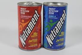 Nutrament Nutritional Drink, Meal Replacement, Energy Nutrition drink, 2 Flavor Variety Pack, 12 Ounce (Pack of12) VANILLA & STR