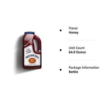 Sweet Baby Ray'S Honey Hot Wing Sauce And Glaz Half Gallon