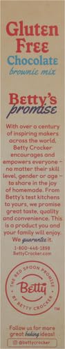 Betty Crocker Gluten Free Chocolate Brownie Mix, 16 oz.