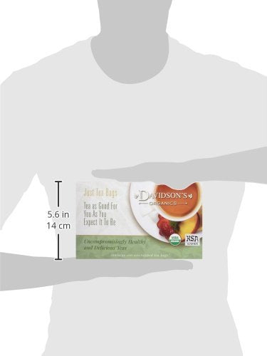 Davidson'S Organics, Mezclado De Mate, 100-Count Unwrapped Tea Bags