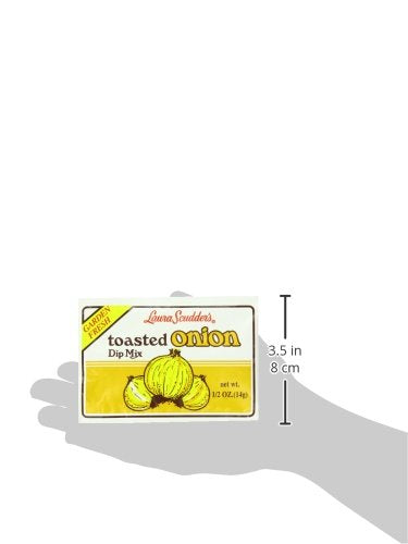 Laura Scudders Dry Dip Mix, Toasted Onion, 0.5-Ounce (Pack of 24)