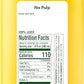 Tropicana Pure enhanced 100% Orange Juice Original  No Pulp  No Sugar Added  46 fl oz bottle