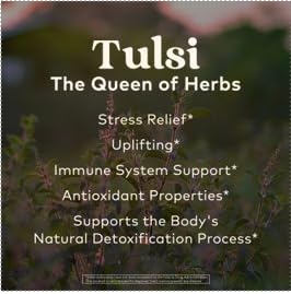 Organic India Tulsi Sleep Herbal Tea - Holy Basil, Ashwagandha, Chamomile, Night Time Tea For Bedtime, Stress Relieving & Relaxi