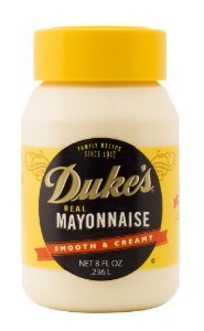 Dukes Smooth & Creamy Real Mayonnaise - 8 Ounce Jar - (Pack of SIX)