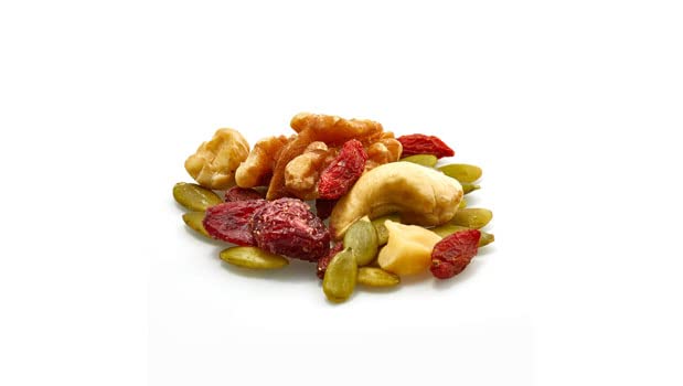 Yupik Trail Mix, Organic Goji Sport, 2.2 lb, An organic mix of pumpkin seeds, cashews, walnuts, cranberries, goji berries, Pack