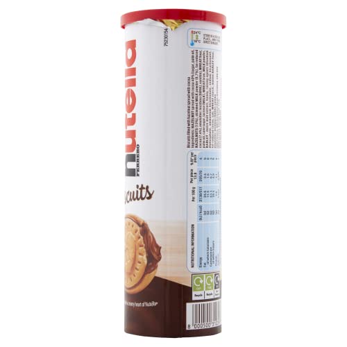 Nutella Biscuits Tube Filed Inside With Chocolate 166 Gram