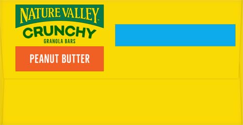 Nature Valley Crunchy Granola Bars, Peanut Butter, 30 Bars, 22.35 Oz (15 Pouches)
