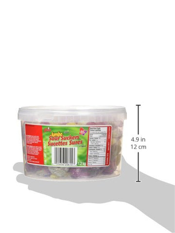 Koala Sour Suckers Gummy Candy, 1.2Kg/42.32Oz 60 Count