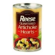 Reese Quartered Artichoke Hearts, 14-Ounce Cans, Pack of 12, Value Bulk Multi-pack