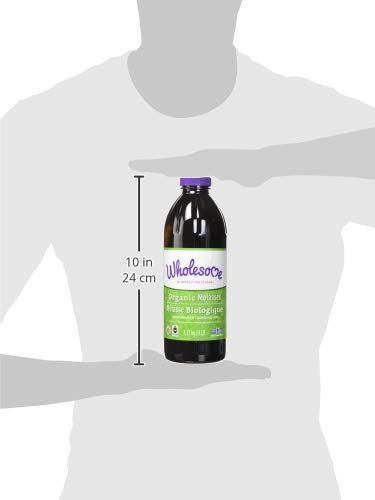 Wholesome Sweeteners 32-Ounces Organic Molasses, Fair Trade, Non GMO, Gluten Free & Vegan, Perfect for cookies, glazing and more