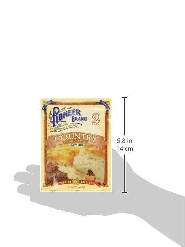 Pioneer Brand Gravy Mix Packets - Makes 2 Cups (Pack Of 12) (Country Sausage)