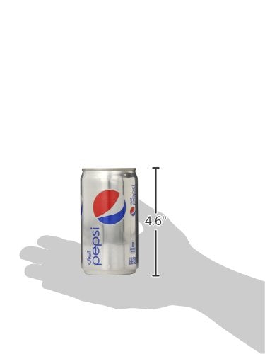 Diet Pepsi, 7.5 Fl Oz Mini Cans, 24 Pack