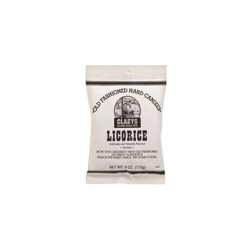 Claeys Assorted Fruit Hard Candy, 6-Ounce Bags (Pack of 12)