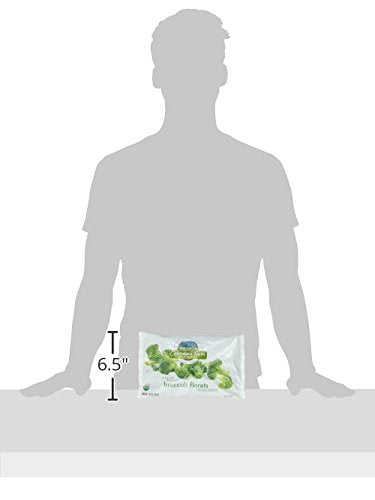 Cascadian Farm Organic, Broccoli Florets, Frozen Vegetables, Non-GMO, 10 oz Bag