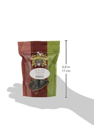 English Tea Store Loose Leaf, Chocolate Mint Flavored Black Tea, 4 Ounce