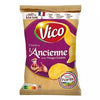Vico Chips Ancienne Saveur Vinaigre Echalote 125g (Vico Crisps Ancienne Vinegar and Shallot Flavour 125g)