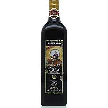 Kirkland Signature Aged Balsamic Vinegar, 1-Liter (33.8 Fl Oz.) 2 Pack - Bundle - C6