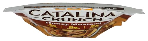 Catalina Crunch Snack Mix, Honey Mustard, Kosher, Keto Friendly, Gluten Free, 5.25 Ounce (Pack of 6)