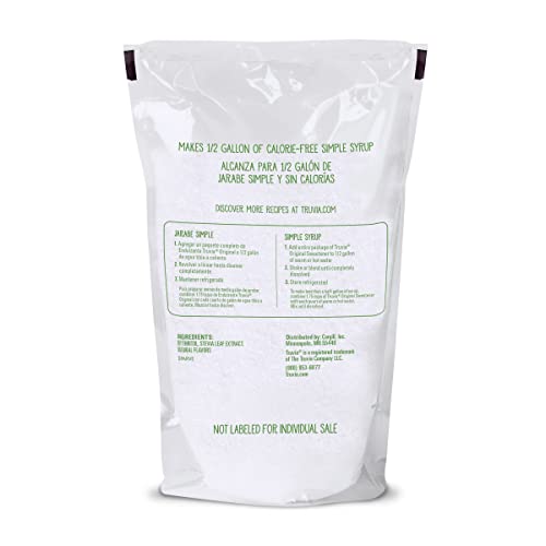 Truvia Calorie Free Stevia Sweetener, Ideal For Sugar Free Simple Syrup, Tea And Lemonade, 6-24 oz Bags, Net Wt 144 oz