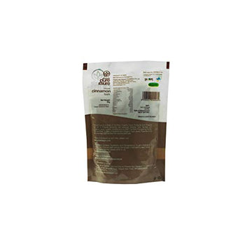 Pure & Sure Organic Cinnamon Bark Whole Spices | Khada Masala For Cooking | Sabut Garam Masala, 50G