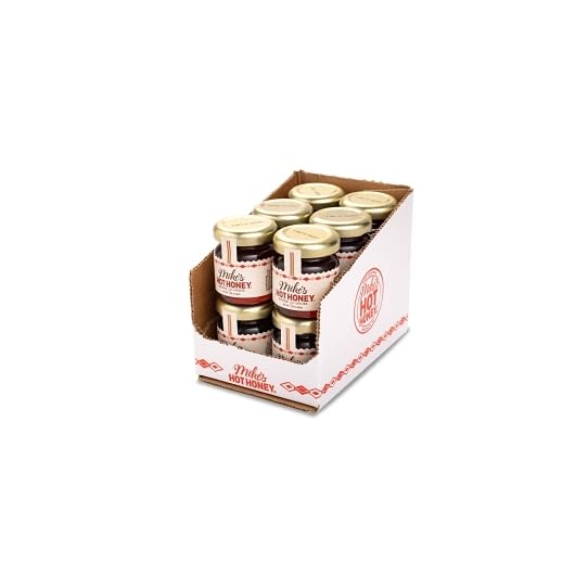 Mikes Hot Honey Infused With Chillies In Mini Jar, 1.55 Ounces (Pack Of 12)