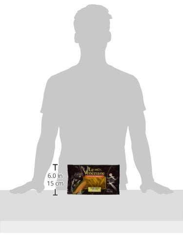 Le Veneziane Penne Rigate, 250-Gram Packages (Pack of 6)