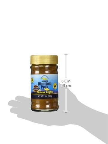 Jamaican Mountain Peak Instant Coffee 3.5 Oz