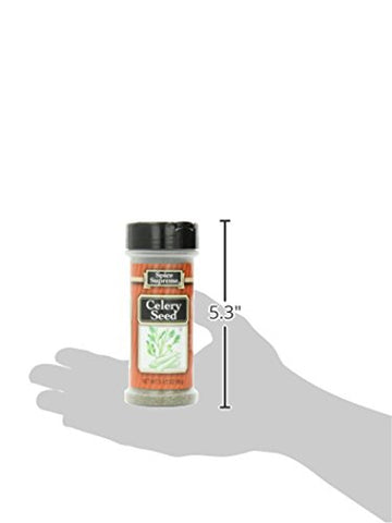 Spice Supreme Celery Seed, Whole, 3.5-Ounce (Pack Of 12)