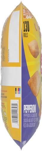 Totinos Pizza Rolls, Pepperoni Flavored, Frozen Snacks, 130 Rolls, 63.5 oz