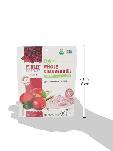 PATIENCE FRUIT & CO CRNBRIES AJI JCY DRD ORG 4OZ
