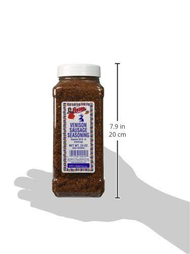 Bolner's Fiesta Venison & Game Meat Sausage Seasoning, 24 Oz - Flavorful Blend for Outdoor Cooking