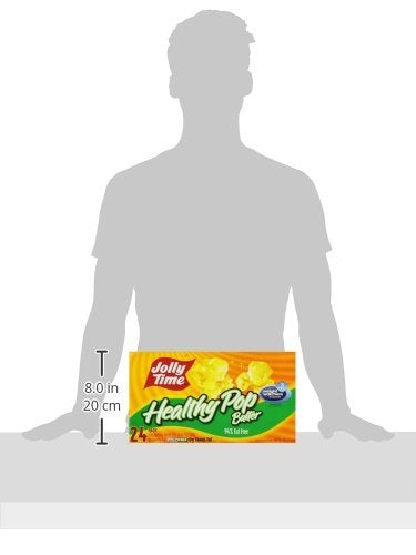Jolly Time Healthy Pop Microwave Popcorn, 3 Ct, 2 Pk